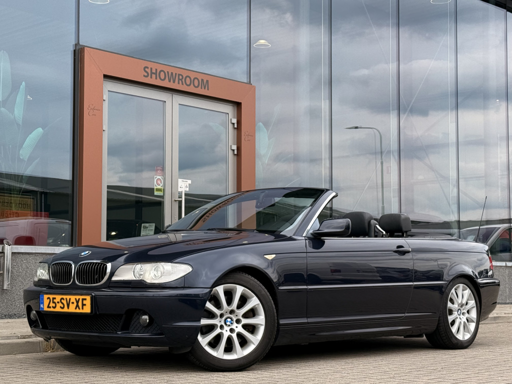 BMW 3-serie cabrio 330cd | memory seats | leder | cruise | wind scherm | trekhaak |