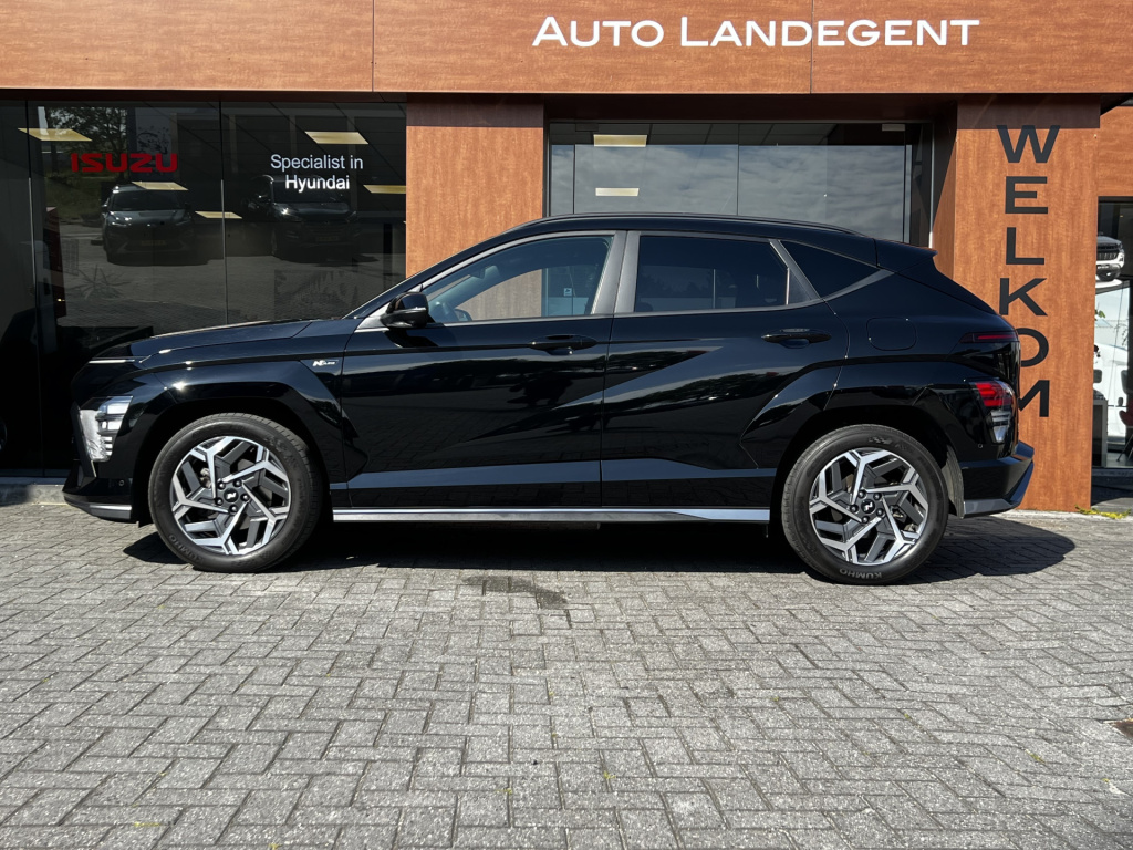 Hyundai Kona 1.6 gdi hev n line | carplay | dab | 360 camera | stoel/ stuur verwarming | stoel memorie | adaptieve cruise control |