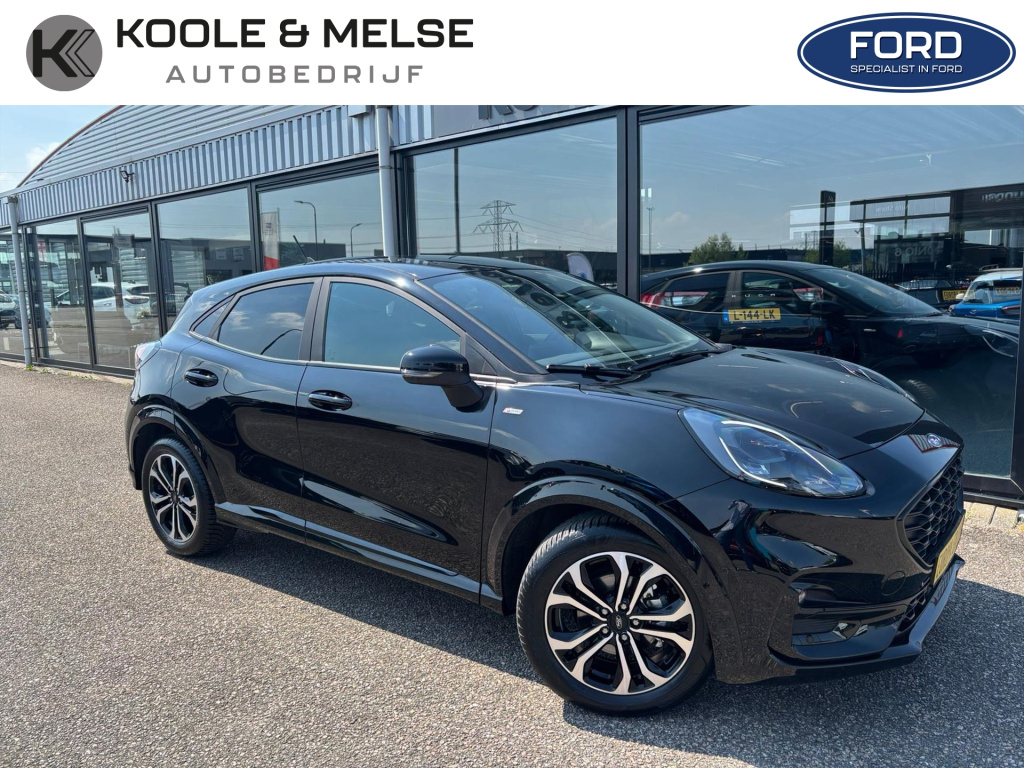 Ford Puma 1.0i ecoboost hybrid 155pk aut st-line, adaptive cc , winterpakket , carplay , elect bedienbare acherklep