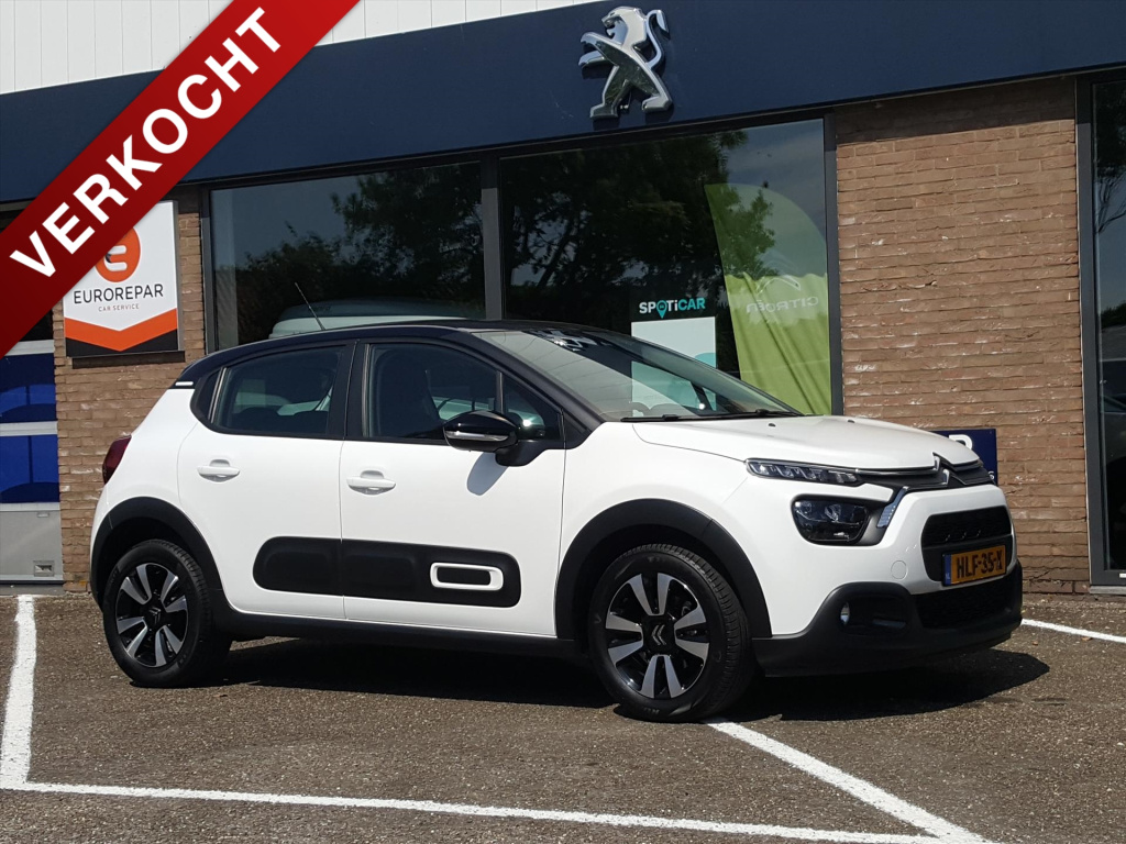 Citroen C3 shine 1.2 pt-110pk s&s (vol)automaat/eat6 | apple carplay & android auto | navigatie | cruise & climate control | parkeersensoren | bt | lmv