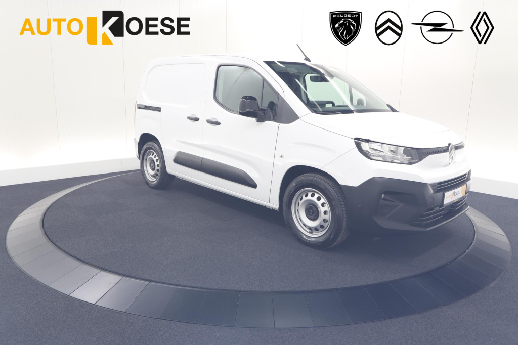 Citroen Ë-berlingo 136 l1 50 kwh | camera | laadruimte-pakket | dodehoekdetectie | navigatie | 3 zitplaatsen