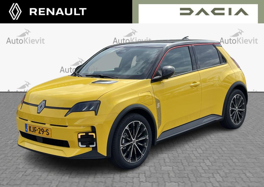 Renault 5 comfort range techno 52 kwh - pack winter / 18'' diamantées noir 'chrono'