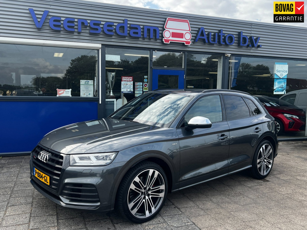 Audi Q5 3.0 tfsi sq5 quattro s-line pro line plus, electrisch schuif/kanteldak, luchtvering...