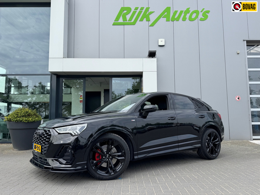 Audi Q3 sportback 45 tfsi quattro s-line * pano * black pack * trekhaak