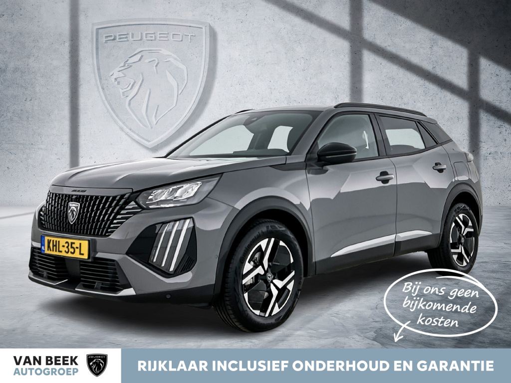 Peugeot 2008 hybrid 145pk automaat allure | rijklaar | camera | adaptive cruise | keyless |