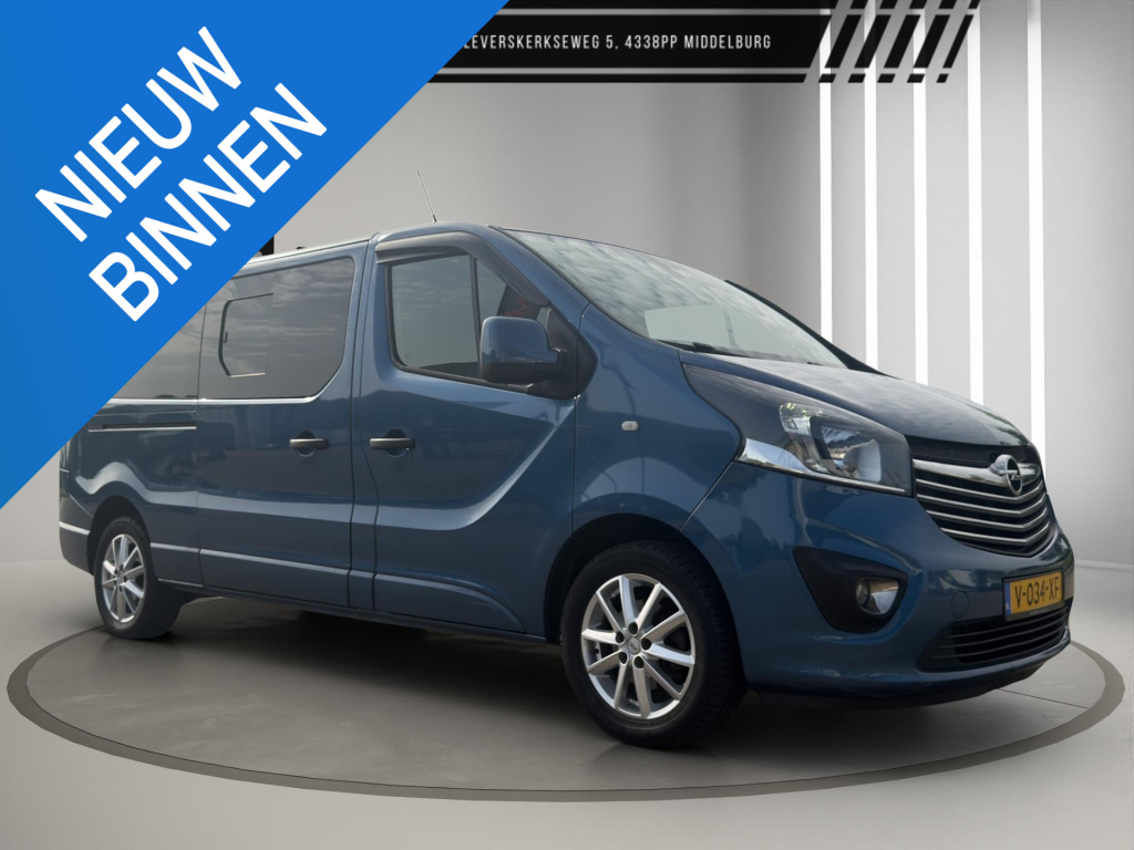 Opel Vivaro 1.6 cdti l2h1 dc sport dubbele cabine leer