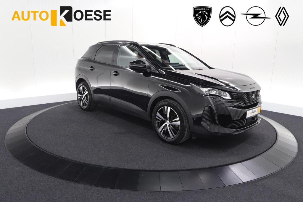 Peugeot 3008 puretech 130 eat8 gt black pack | camera | adaptieve cruise control | elektronische kofferklep | apple carplay