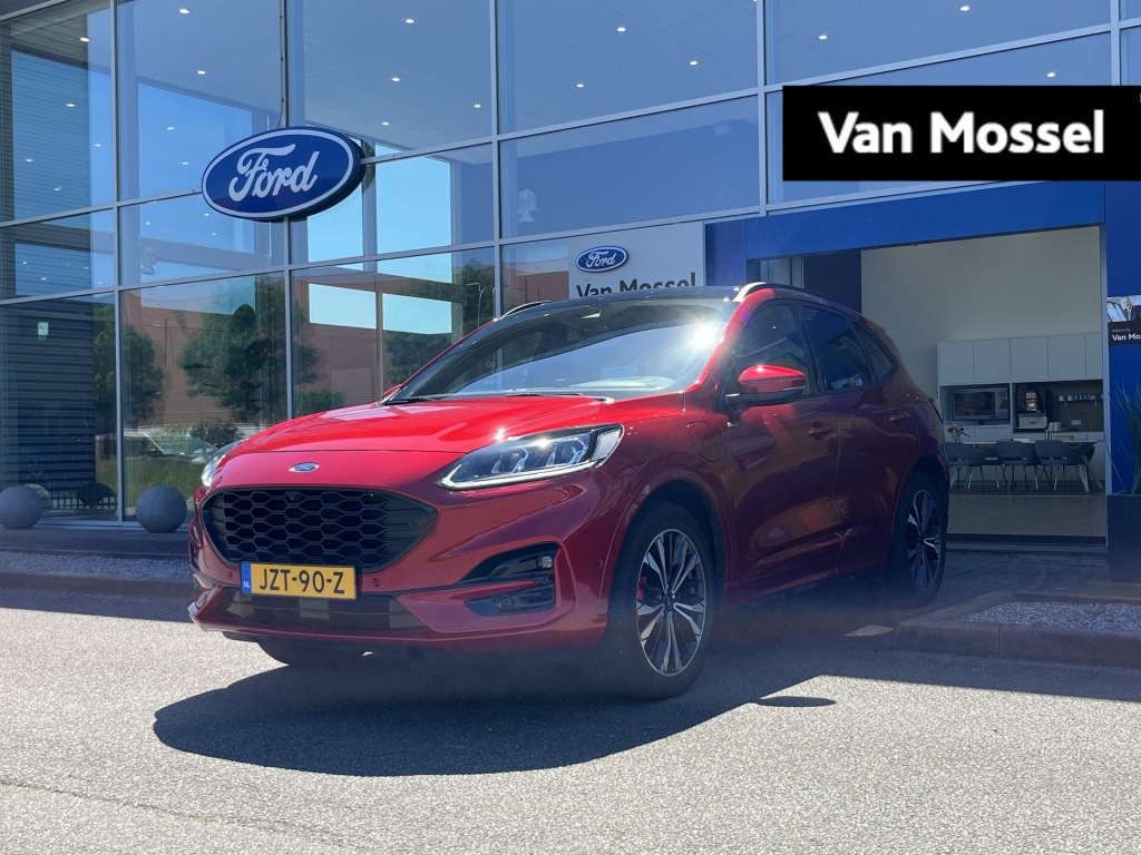 Ford Kuga 2.5 phev st-line x | climate control | adaptive cruise control | panoramadak | hud | trekhaak | b&o-soundsystem | winterpack | apple carplay/ android auto |