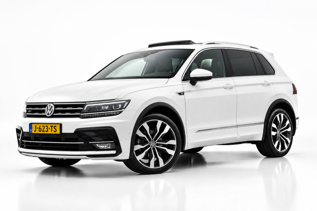 Volkswagen Tiguan 1.5 tsi act r-line | trekhaak | camera | stoelverwarming | nap | panoramadak