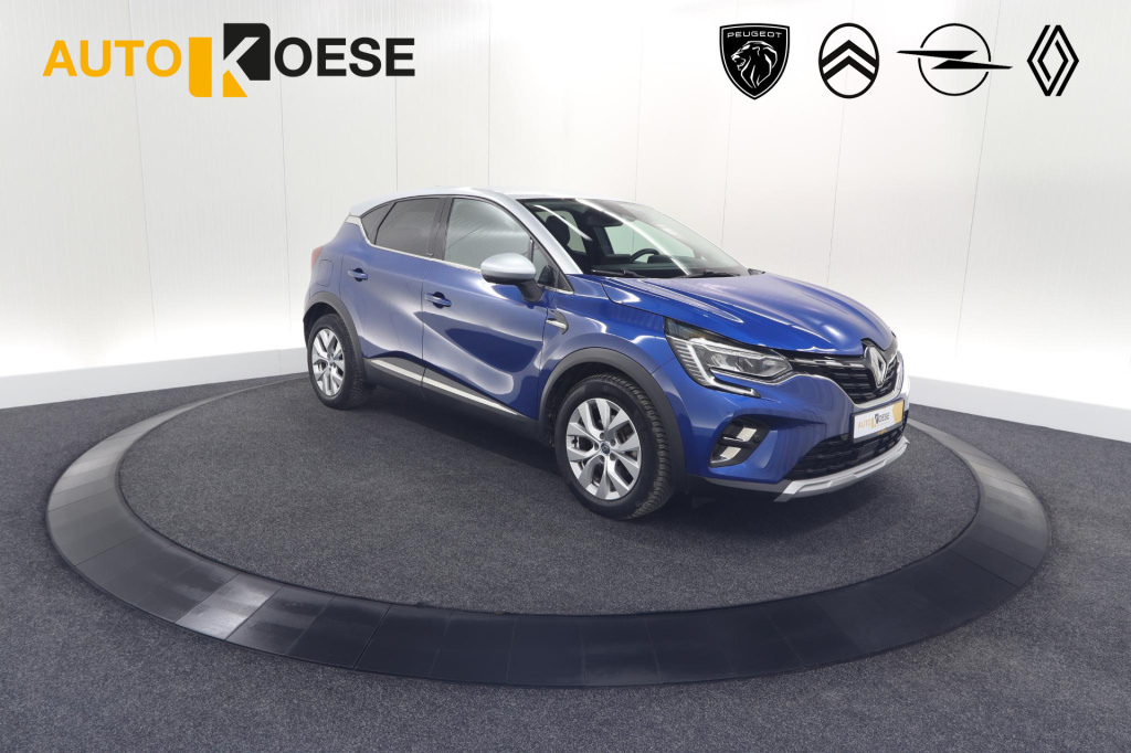 Renault Captur 1.6 e-tech plug-in hybrid 160 intens | camera | 9.3 inch groot scherm | apple carplay | parkeersensoren