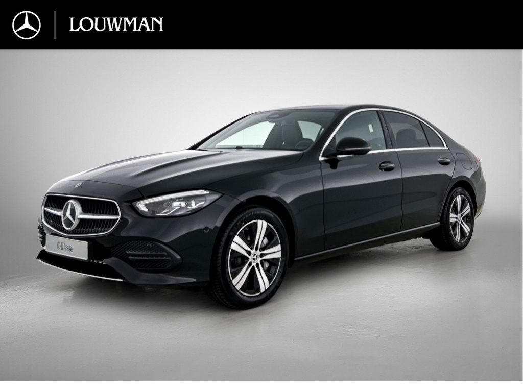 Mercedes-Benz C-Klasse 300 e business solution | trekhaak | warmtewerend, donkergetint glas | guard 360° plus | smartphone-integratie | sierdelen diamantpatroon zilvergrijs | stoelverwarming |