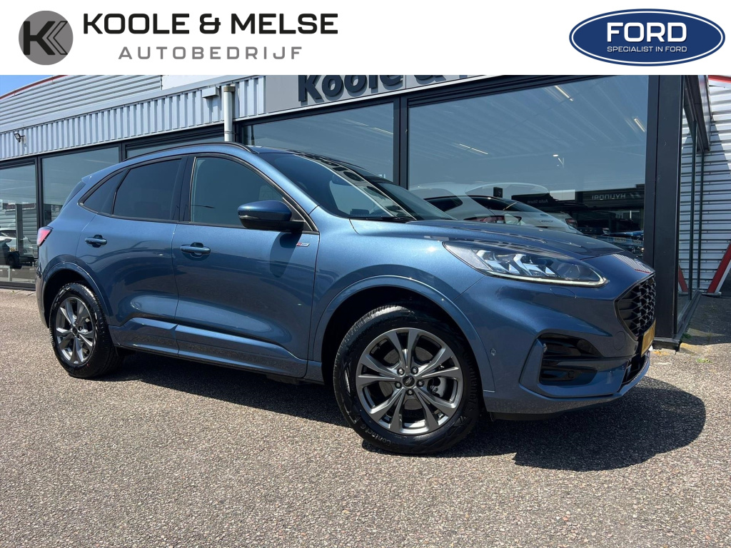 Ford Kuga 2.5 phev e-cvt 225pk st-line x , adaptive cc , carplay , voorruitverwarming , park assist
