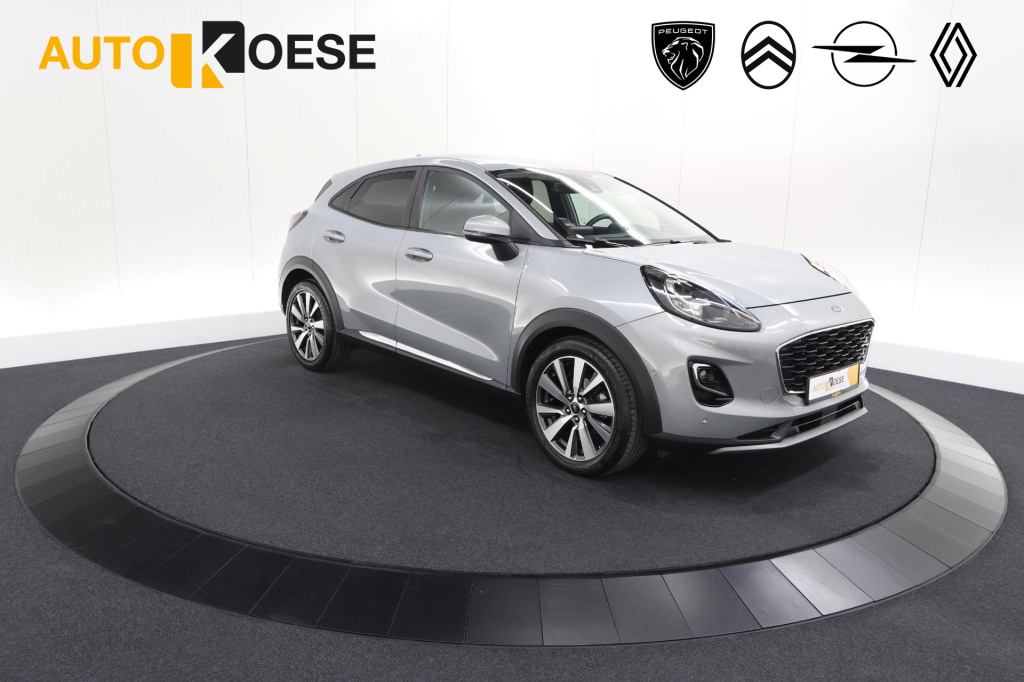 Ford Puma 1.0 ecoboost titanium x | elektrische kofferklep | adaptieve cruise control | camera | apple carplay