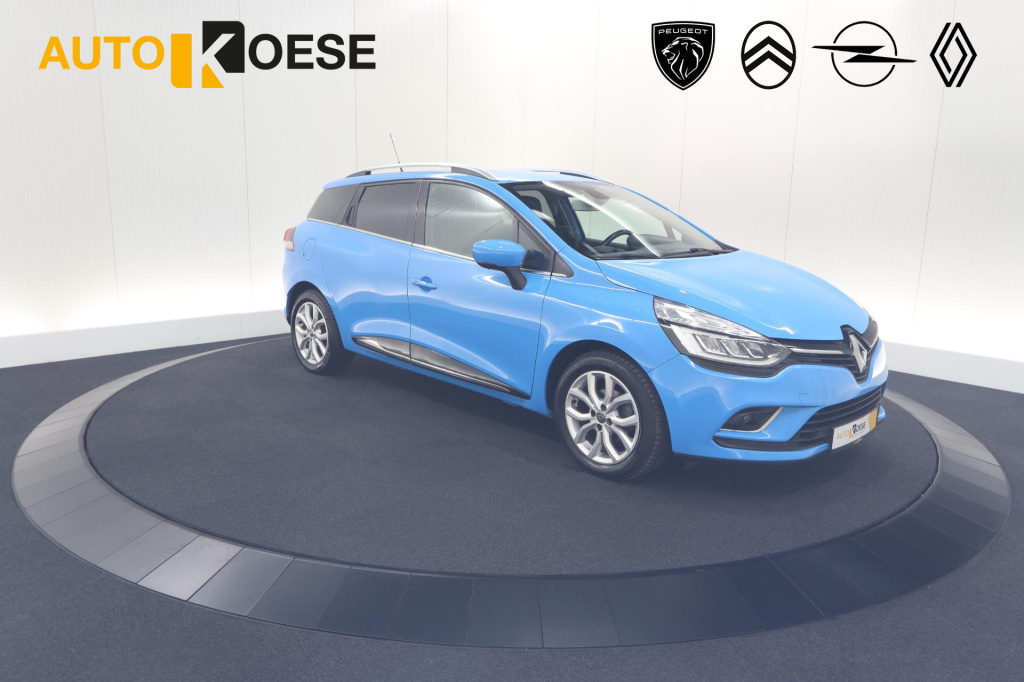 Renault Clio estate tce 90 intens | navigatie | parkeersensoren | half leder | climate control | dakrails
