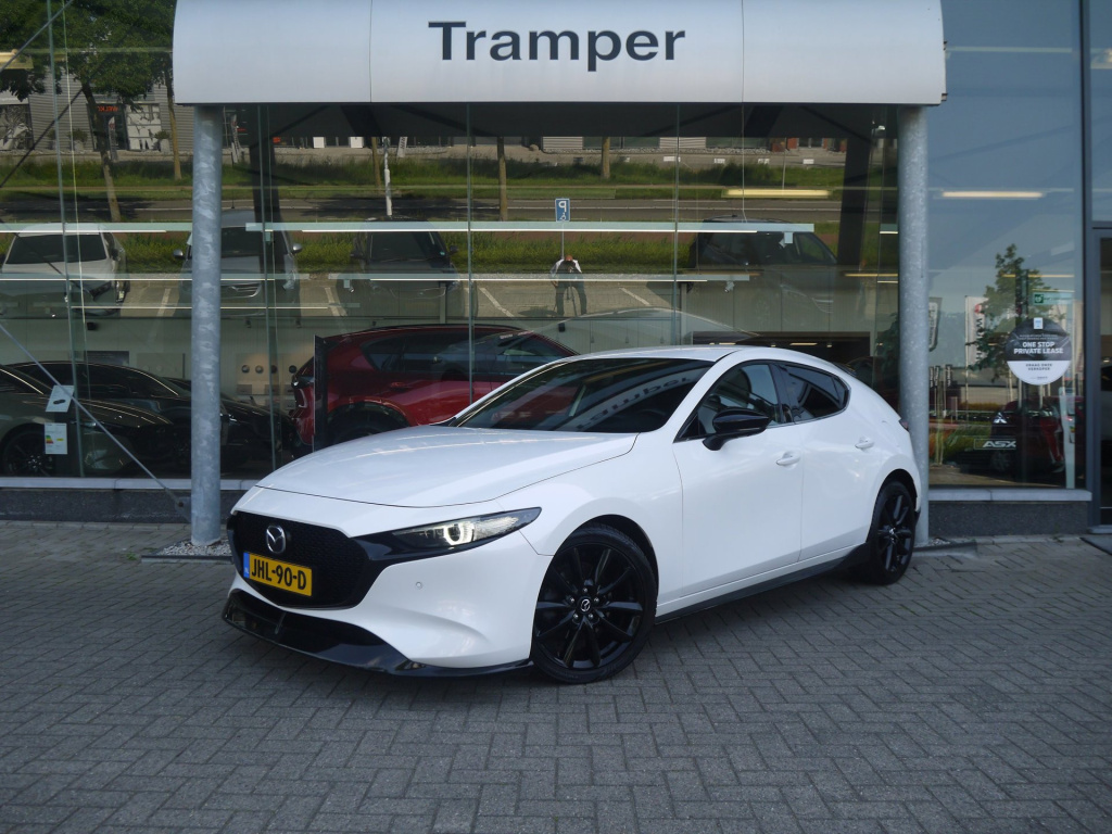 Mazda 3 2.0 e-skyactiv-x m hybrid 180 luxury|bose|aero pack|rijklaar