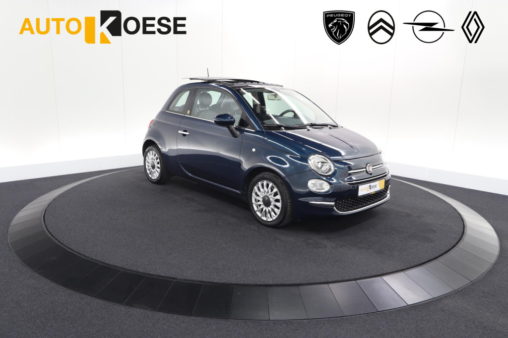 Fiat 500 0.9 twinair turbo lounge | panoramadak | navigatie pakket | airco