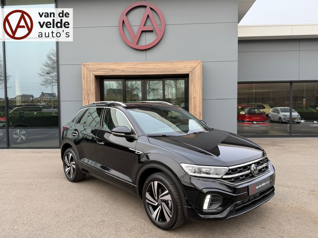 Volkswagen T-roc 1.5 tsi 150pk dsg r-line | camera | keyless | elek. achterklep | dode hoek | rijklaar incl. 1 jaar bovag garantie