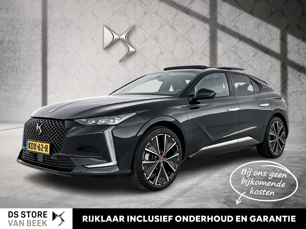 Ds Ds 4 e-tense performance line+ | rijklaar | panorama dak | elektrische stoelen | elektrische achterklep | adaptieve cc |