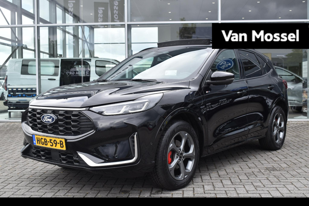 Ford Kuga 2.5 phev st-line x | panoramadak | climate control | adpatieve cruise control | dodehoeksensoren | winterpakket | achteruitrijcamera + 360* | elektrischverstelbare voorstoelen incl. memoryfunctie | bang & olufsen premium g...