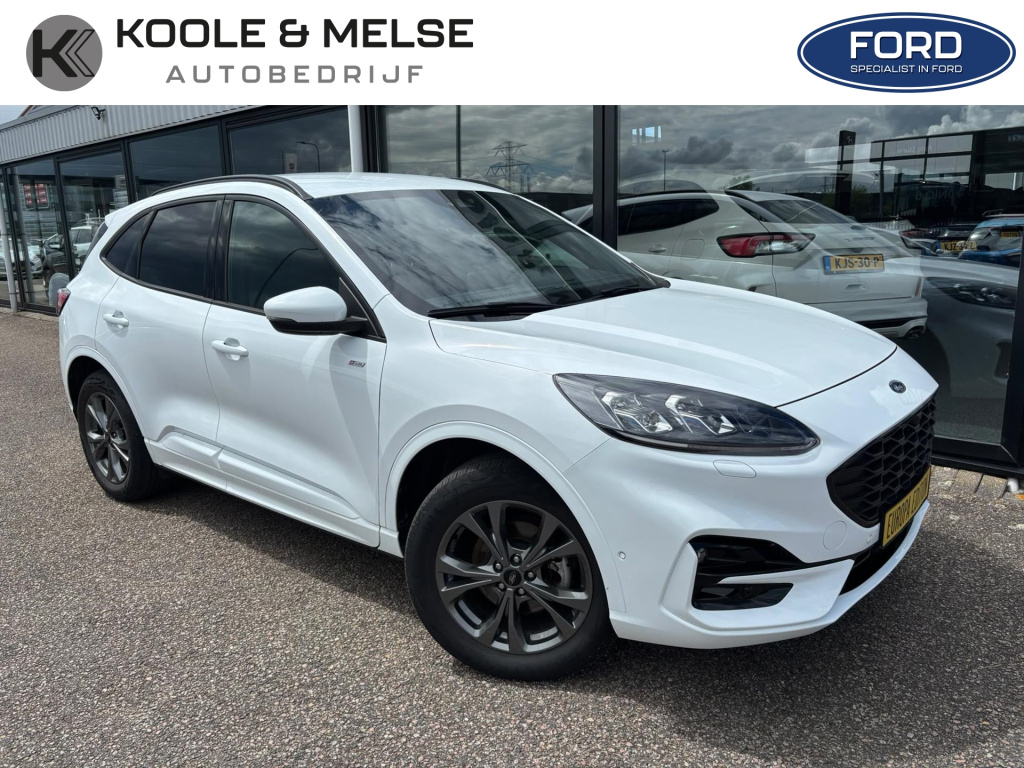 Ford Kuga 2.5 phev e-cvt 225pk st-line x , adaptive cc , voorruitverwarming , stoel en stuur verwarming