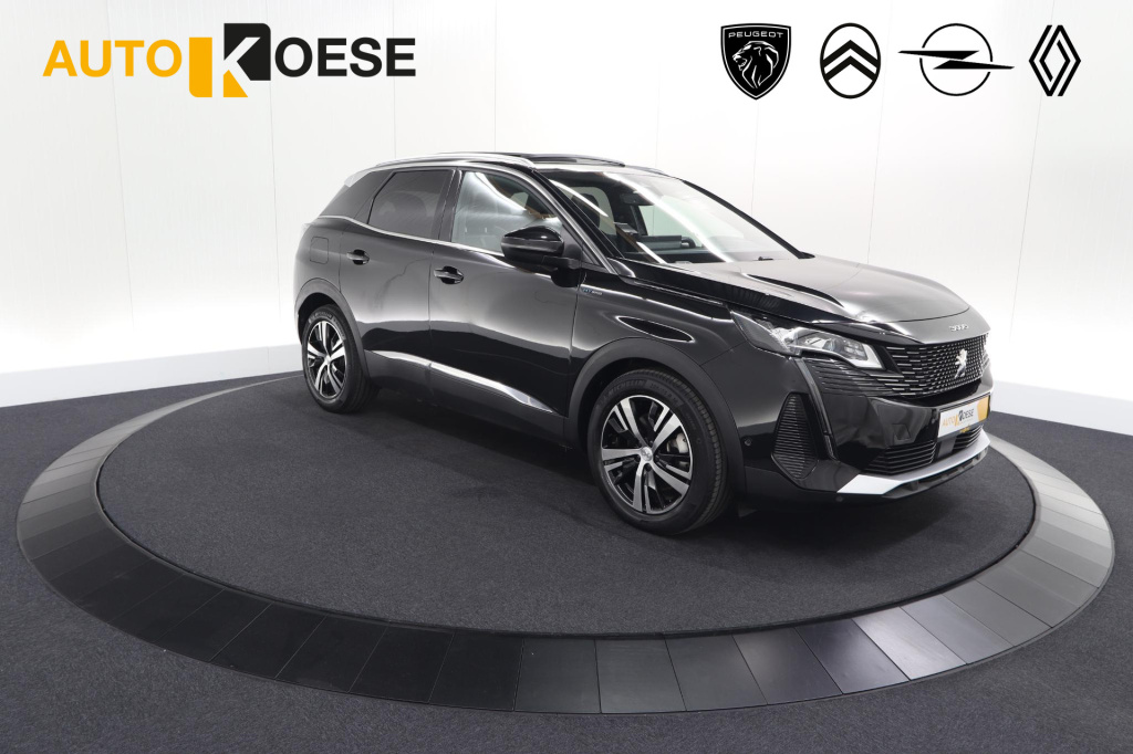 Peugeot 3008 1.6 hybrid 225 gt | panoramadak | adaptieve cruise control | dodehoekdetectie | camera