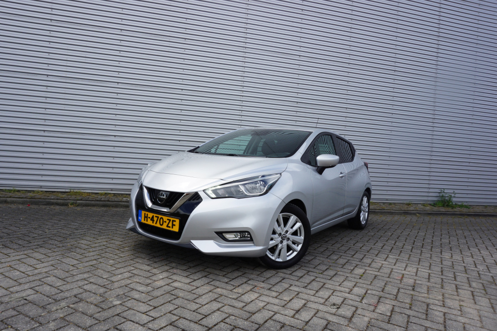 Nissan Micra 1.0 ig-t n-connecta airco / cruise / camera / carplay / parkeers. / lm velgen / nap