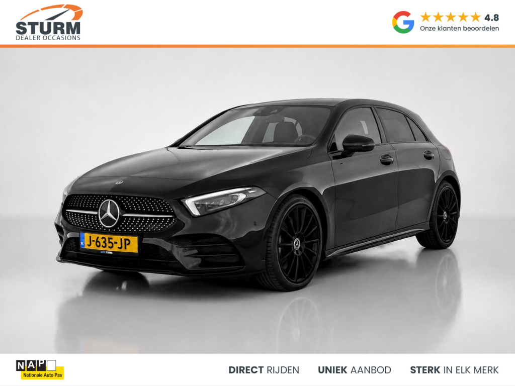 Mercedes-Benz A-Klasse 180 business solution amg panoramadak + geheugenstoelen, nl-auto!