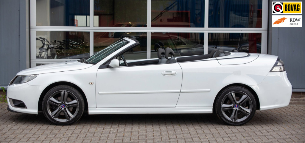 Saab 9-3 cabrio 1.8t vector tx uitgevoerd