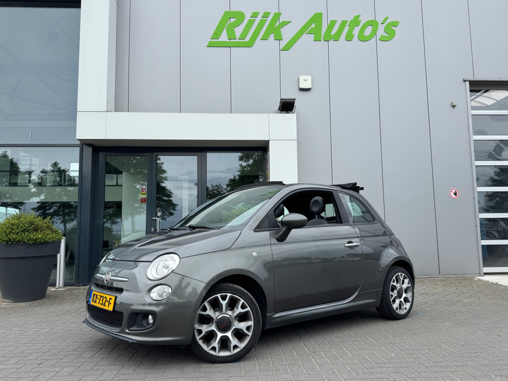 Fiat 500 C 1.2 sport * cabriolet * sport bumpers