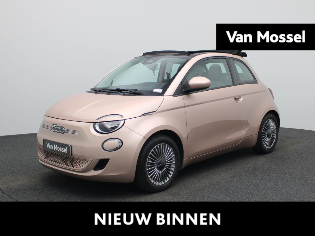 Fiat 500 C 500e 42 kwh icon | automaat | cabrio | navigatie | virtual cockpit | verwarmde stoelen | camera | climate control | keyless entry & start | lichtmetalen velgen |