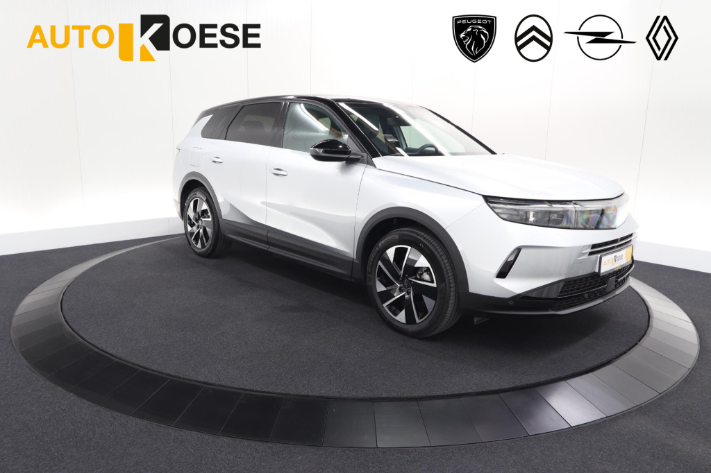 Opel Grandland 1.2 turbo 145 hybrid gs | nieuw model | camera | apple carplay | navigatie | stoelverwarming