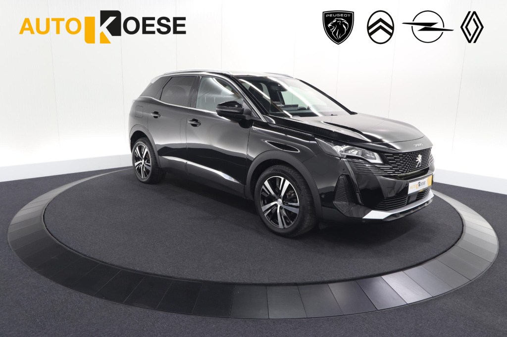 Peugeot 3008 puretech 130 eat8 gt | camera | dodehoekdetectie | adaptieve cruise control