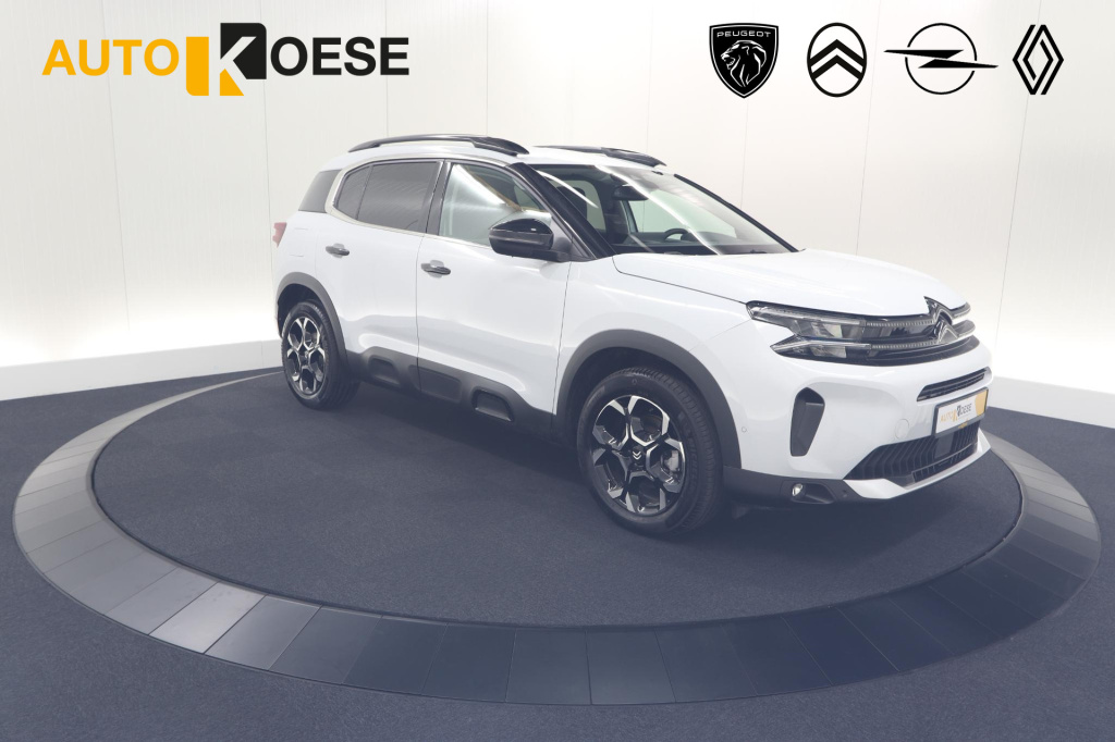 Citroen C5 Aircross 1.2 hybrid 145pk max | camera | adaptieve cruise control | dodehoekdetectie