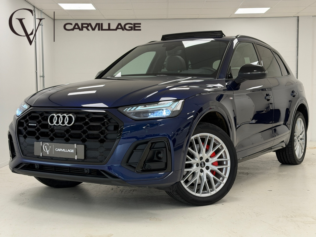 Audi Q5 50 tfsi e s competition | navarra blue | massage | b&o | 360 camera |