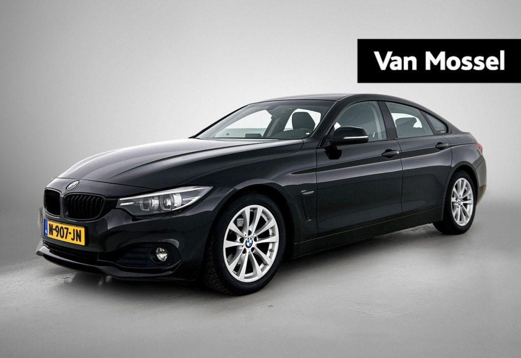 BMW 4 Serie gran coupé 420i executive | automaat | navigatie | climate control | parkeer sensoren | lmv | led | stoel verwarming | trekhaak | elec. trekhaak