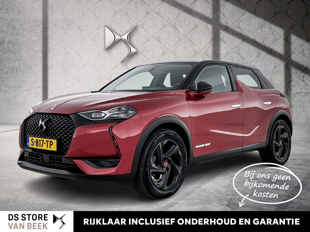Ds Ds 3 crossback 155pk automaat performance line+ | rijklaar | alcantara | camera | navigatie |