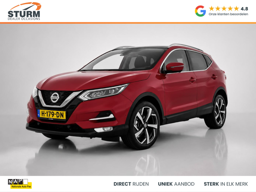 Nissan Qashqai 1.3 dig-t tekna incl. trekhaak!