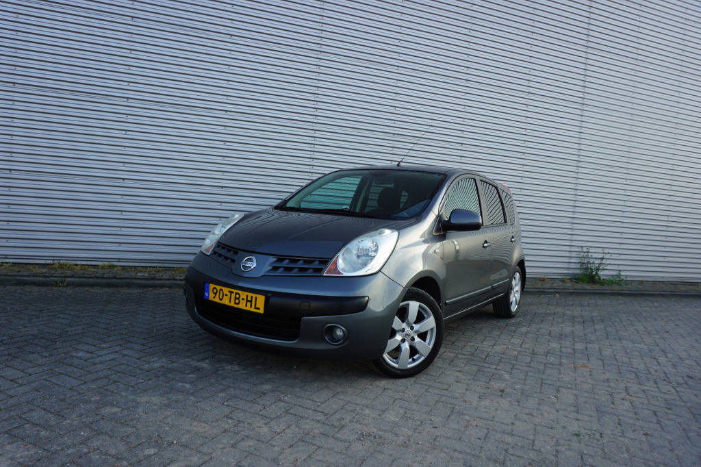 Nissan Note 1.6 first note airco / elekr. ramen / trekhaak / lm velgen / nap / apk t/m 06-2027