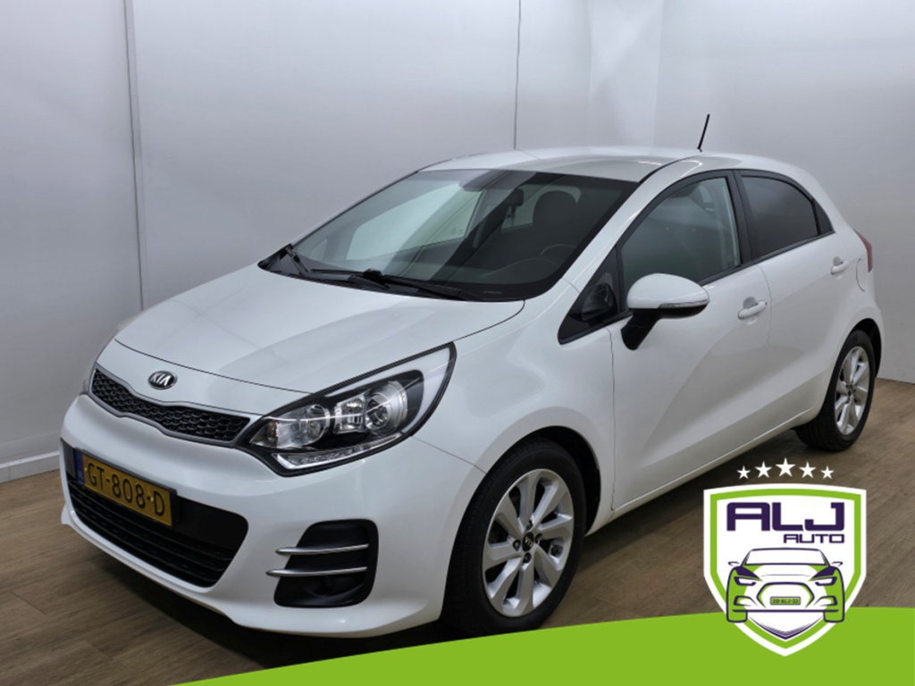 Kia Rio occasion 1.2 cvvt executiveline met parkeercamera | bomvolle auto | tweedehands kia rio met nette km stand | cruisecontrol