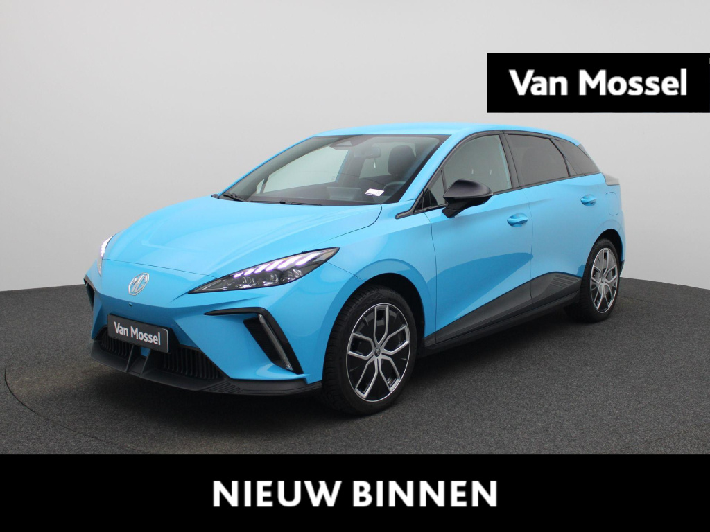 MG Mg4 64 kwh luxury all-season banden / navigatiesysteem / carplay / remote app voorverwarmen & koelen