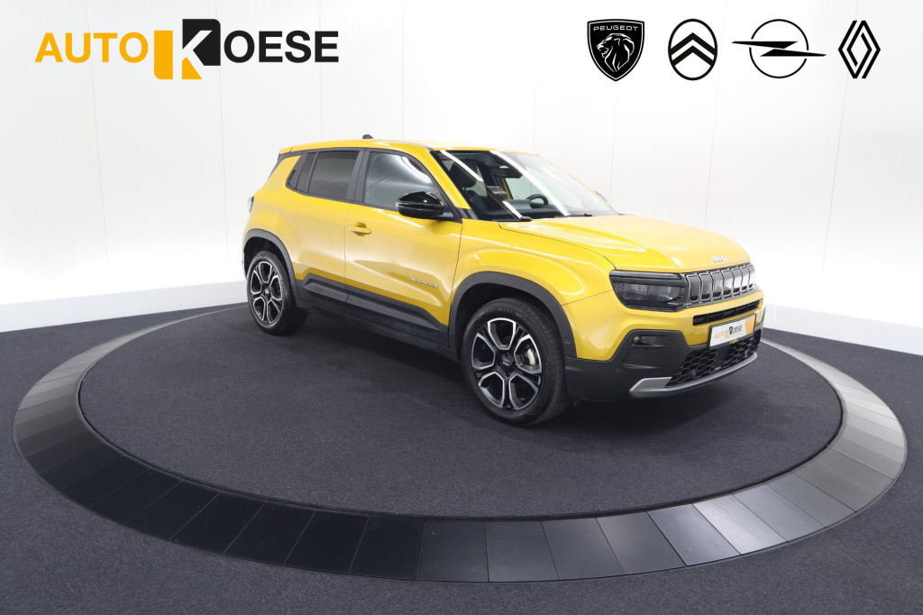 Jeep Avenger turbo 100 summit | camera | dodehoekdetectie | adaptieve cruise control | apple carplay
