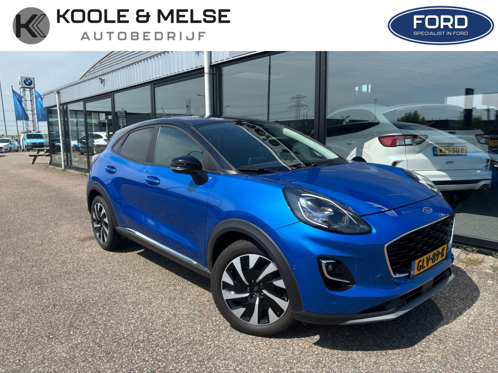 Ford Puma 1.0i ecoboost hybrid 155pk titanium, trekhaak