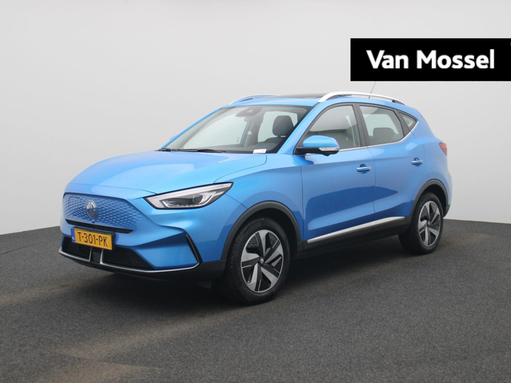 MG Zs Ev long range luxury 70 kwh | navi | leder | panoramadak | led koplampen | 360 camera | carplay |