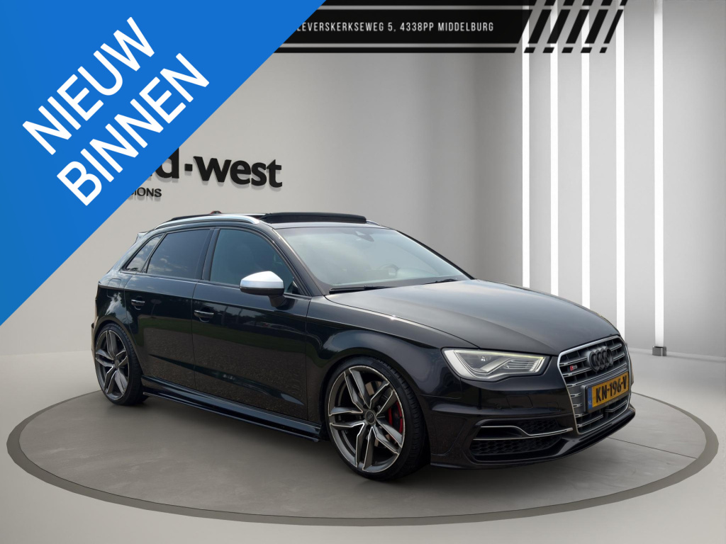 Audi A3 sportback 2.0 tfsi s3 quattro pano b&o kuipstoelen camera