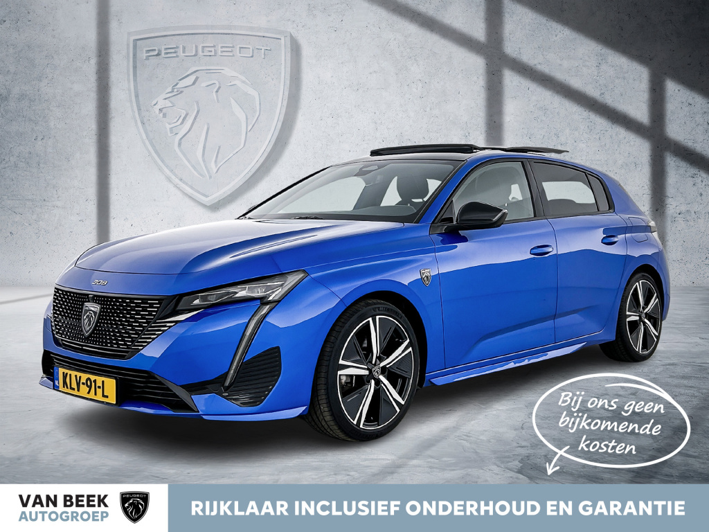 Peugeot 308 plug-in hybrid 180pk automaat gt | panoramadak | focal audio | adaptive cruise |