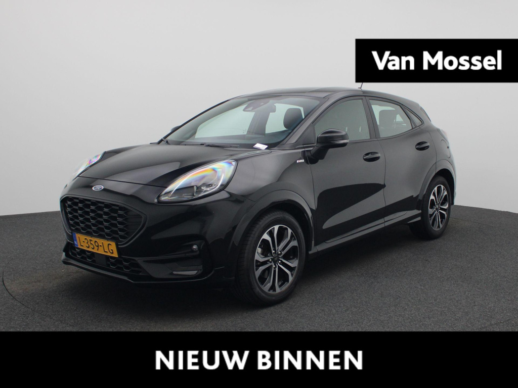 Ford Puma 1.0 ecoboost hybrid st-line | navigatie | trekhaak | dab | apple carplay / android auto | cruise control | dab | airco | parkeersensoren | lichtmetalen velgen |