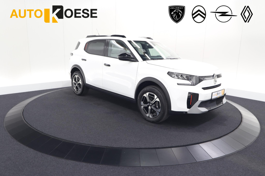 Citroen C3 Aircross 1.2 hybrid 145pk max | camera | dodehoekdetectie | apple carplay