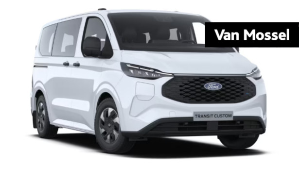 Ford E-transit Custom 320 l1h1 kombi limited 71 kwh | vanaf prijs | nieuw te bestellen | 6% korting ford nederland | incl. ford protect 2 + 3 jaar/100.000km |