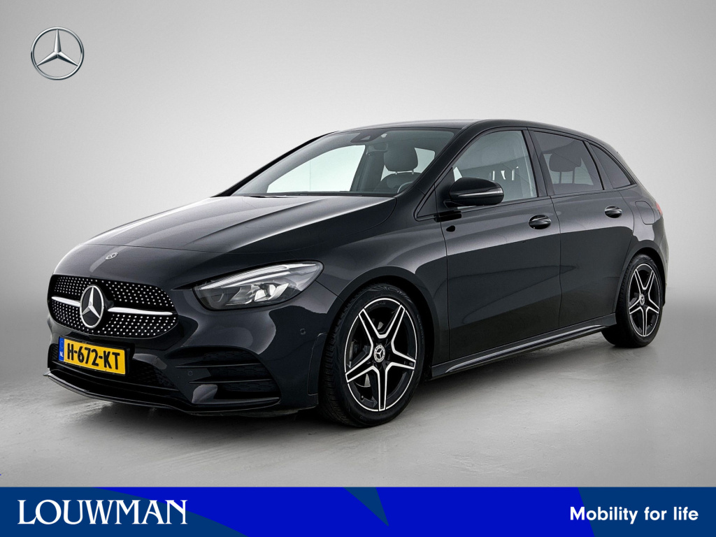 Mercedes-Benz B-Klasse 180 business solution amg | amg line | trekhaak | stoelverwarming | cruise control | inclusief 24 maanden mercedes-benz certified garantie voor europa.