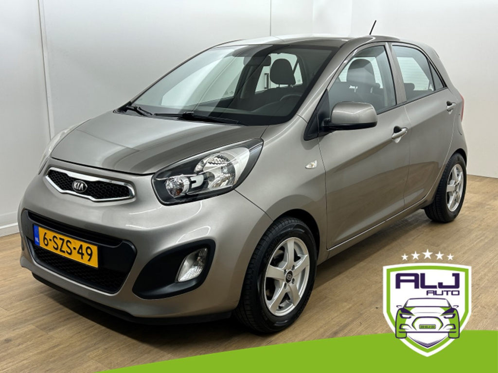 Kia Picanto occasion 1.2 cvvt comfort pack | grijs | tweedehands kia picanto | automaat | airco | usb audio